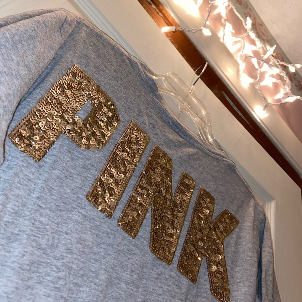 COPY - Sequined PINK tee ✨